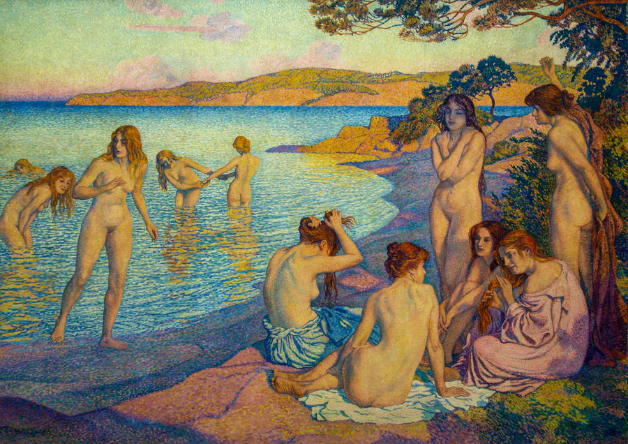 L'ora abbracciata - Theo van Rysselberghe