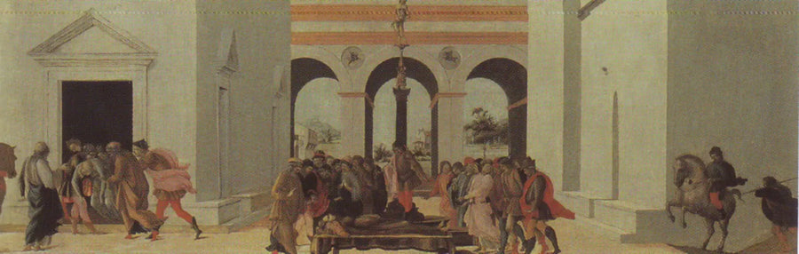 La Storia di Lucrezia - Filippino Lippi