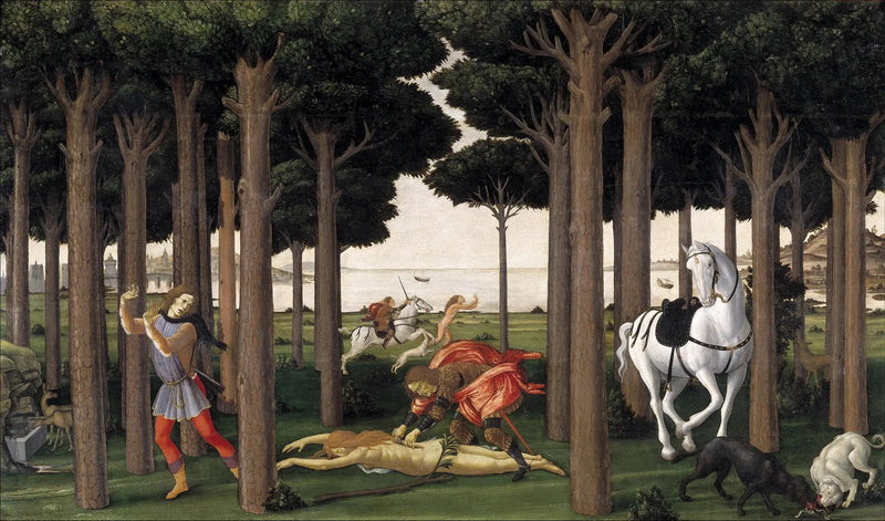 La Storia di Nastagio degli Onesti - Sandro Botticelli