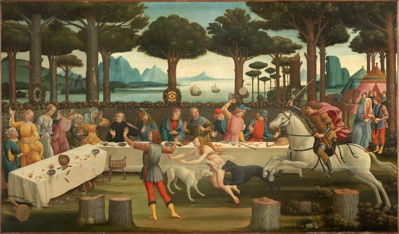 La Storia di Nastagio degli Onesti - Sandro Botticelli