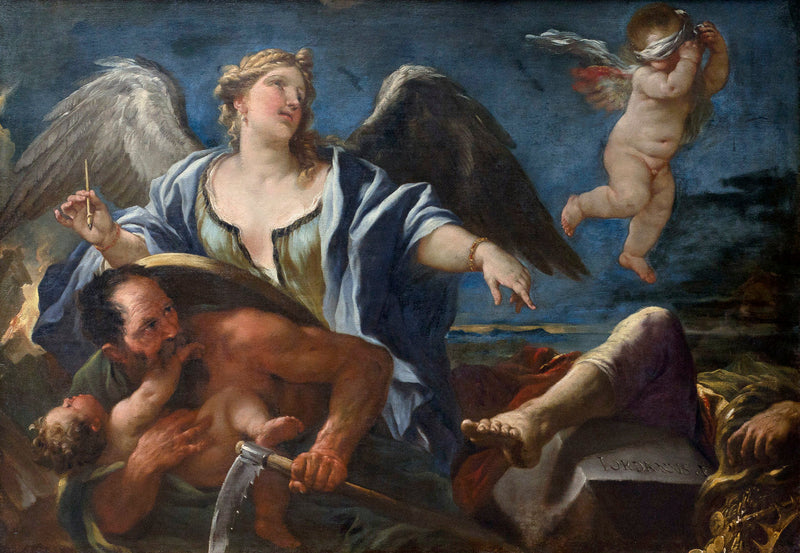 La Storia e il Tempo - Luca Giordano