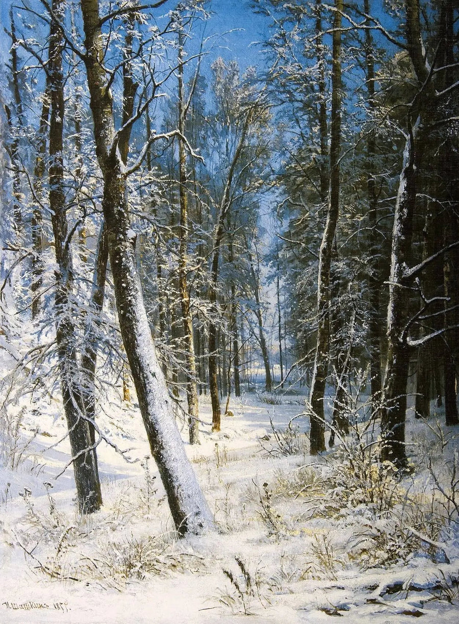 L'inverno nella foresta (Gel) - Ivan Chichkine