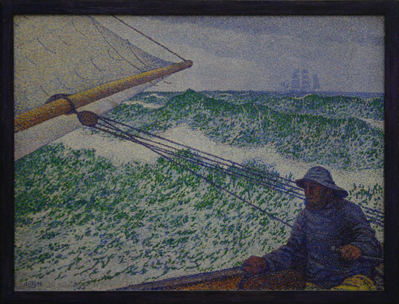 L'uomo al timone - Theo van Rysselberghe
