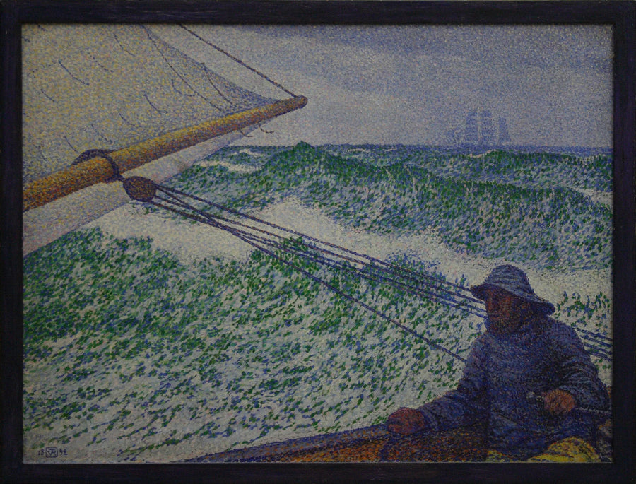 L'uomo al timone - Theo van Rysselberghe