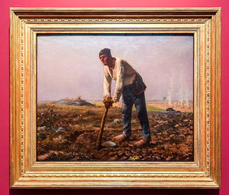 L'Uomo con la zappa - Jean-François Millet