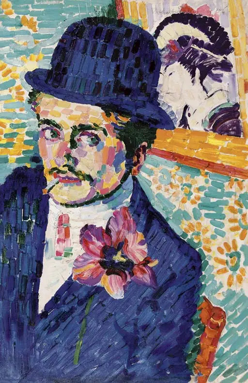 L'Uomo con il tulipano - Robert Delaunay