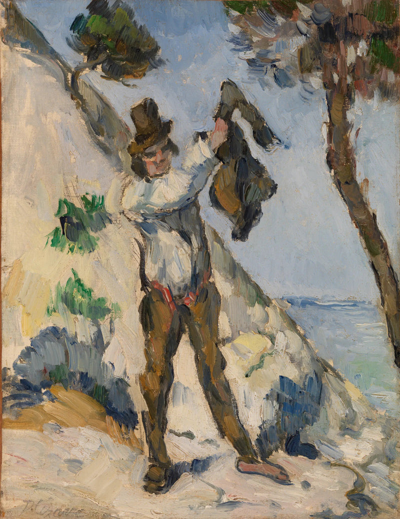 L'Uomo con la giacca - Paul Cézanne