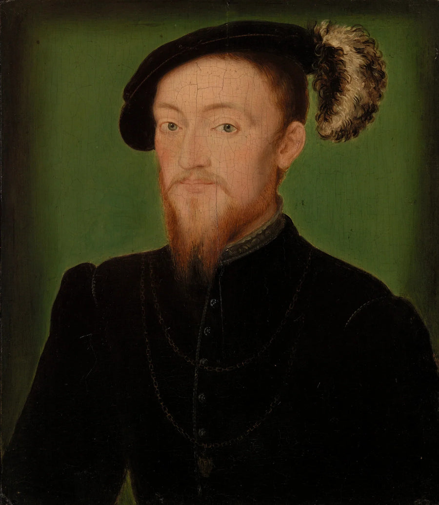L'homme au chapeau à plumes - Corneille de Lyon