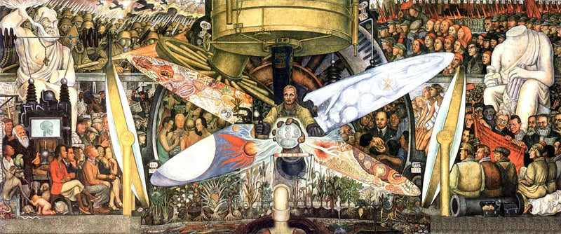 L'uomo, controllore dell'universo - Diego Rivera