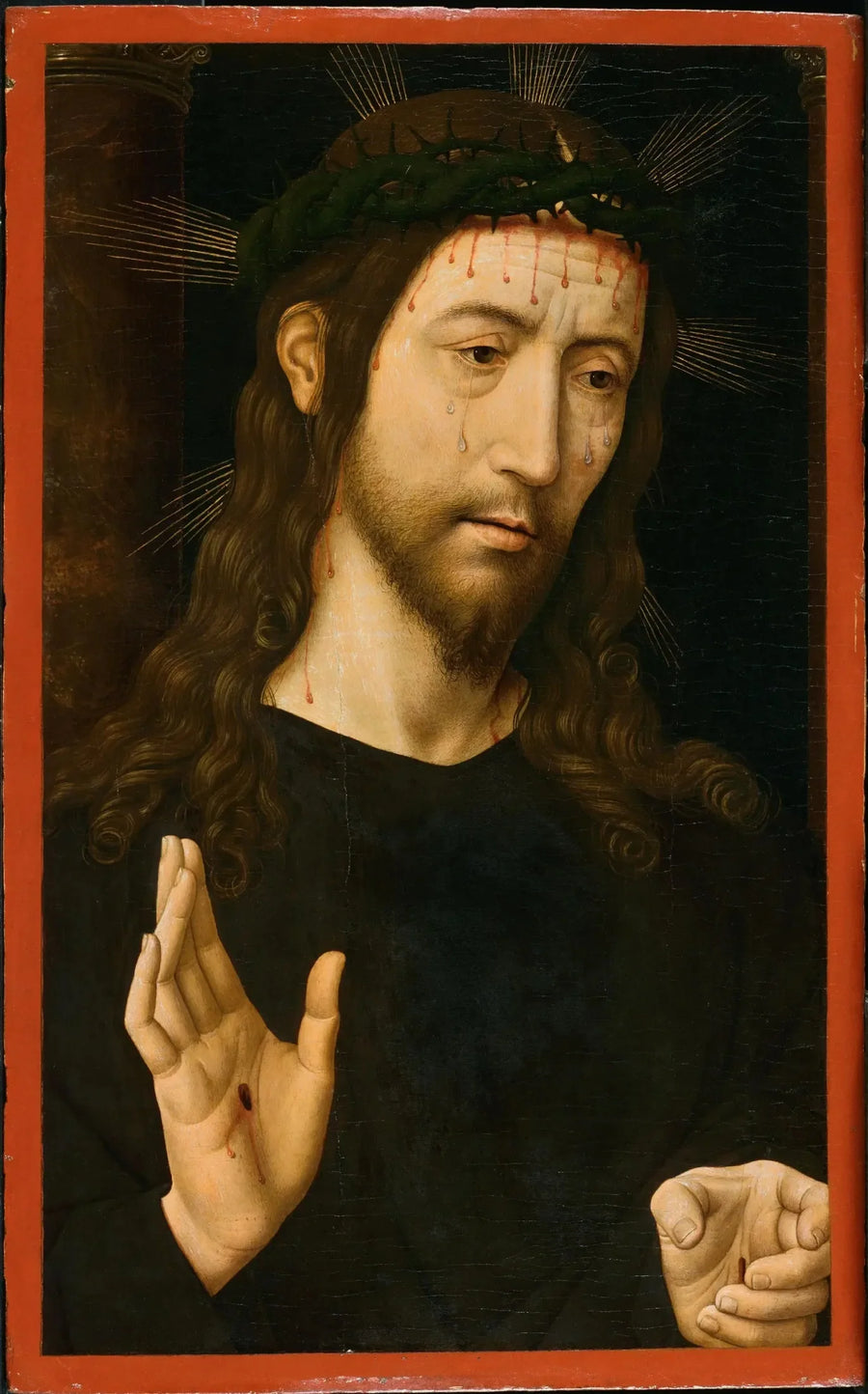 L'Uomo delle Dolori (Il Cristo incoronato di spine) - Domenico Ghirlandaio