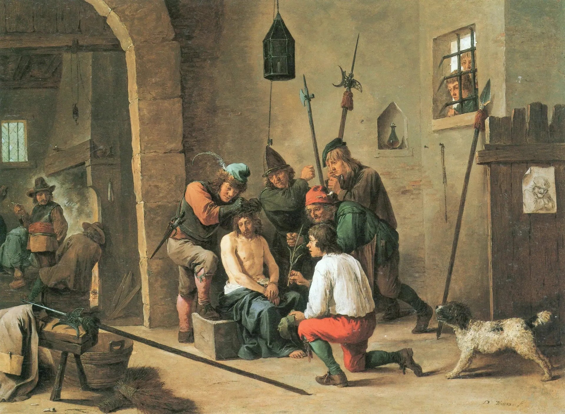 L'homme des douleurs - David Teniers le Jeune image 1 tableau peint à l’huile sur toile