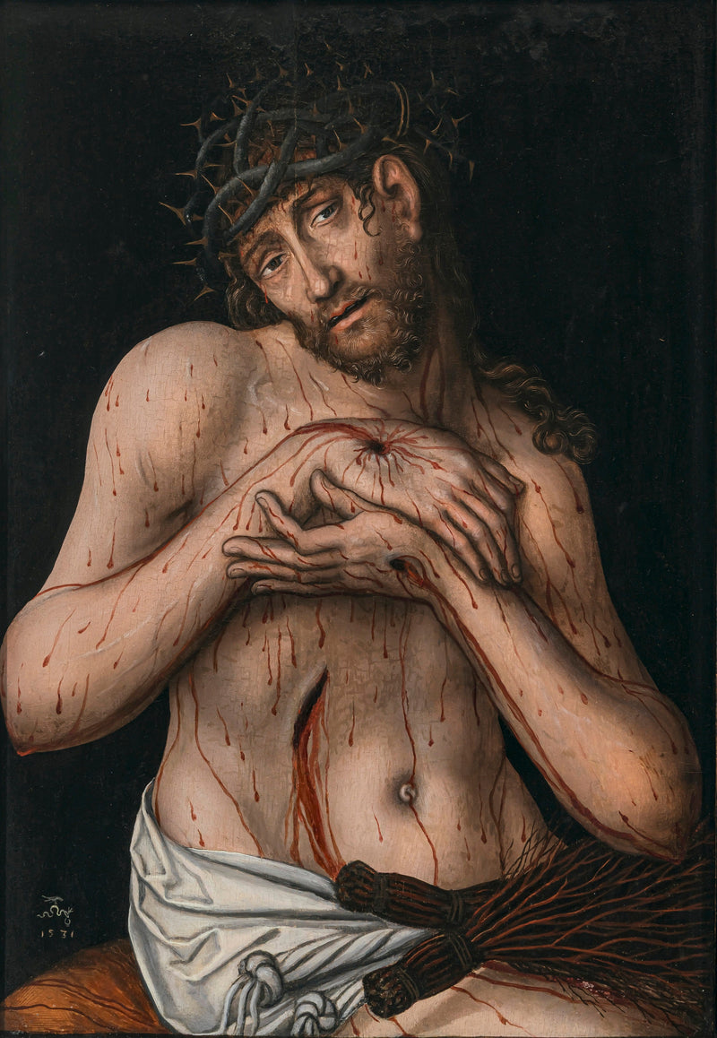 L'uomo delle sofferenze - Lucas Cranach il Vecchio