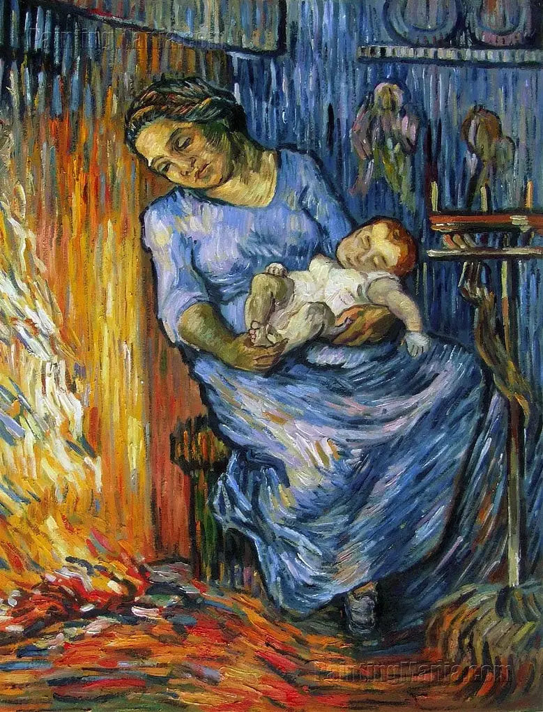 L'homme est en mer - Vincent van Gogh image 1 reproduction de peinture à l’huile