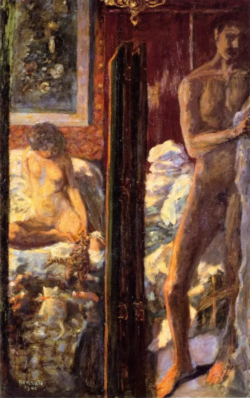 L'Homme et la Femme - Pierre Bonnard image 1 reproduction d’œuvre d’art à l’huile