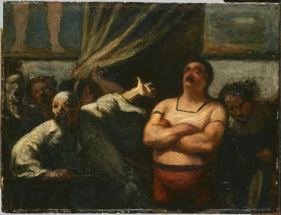 L'uomo forte - Honoré Daumier
