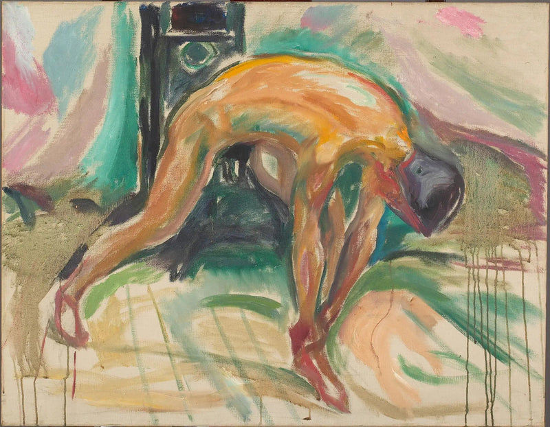 L'uomo non tiene più la caviglia - Edvard Munch