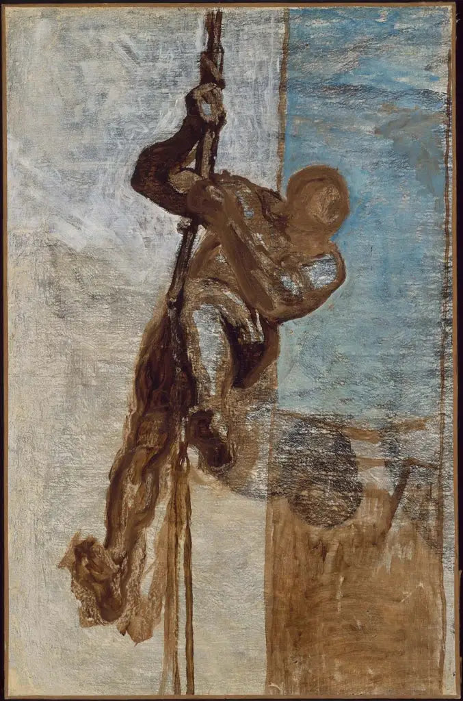 L'uomo su una corda - Honoré Daumier