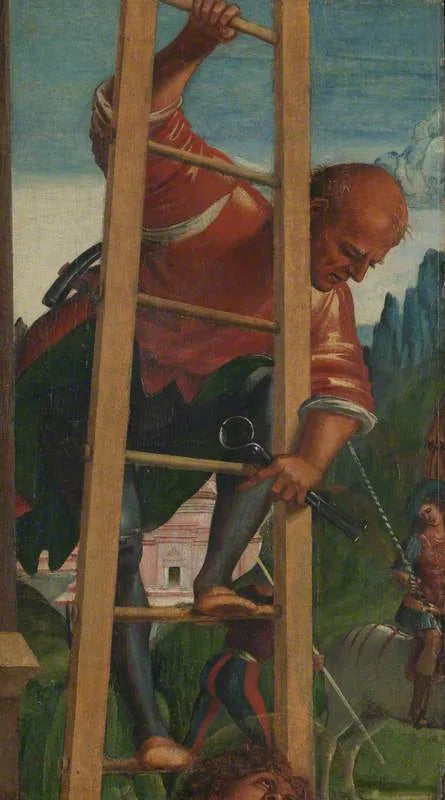 L'uomo su una scala - Luca Signorelli