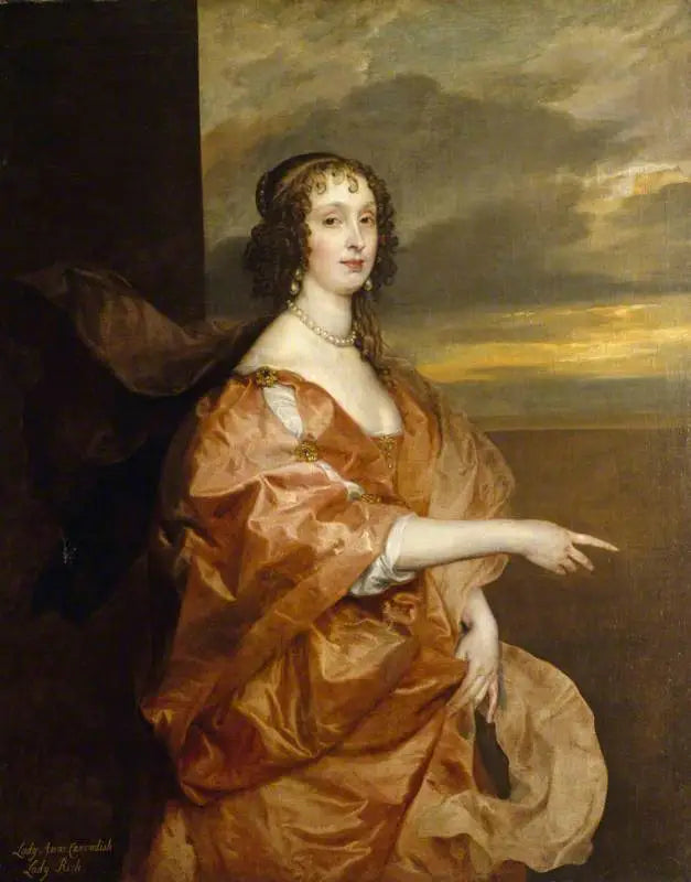 L'hon. Anne Boteler, contessa di Newport, più tardi contessa di Portland (circa 1610 – 1669) - Antoine van Dyck