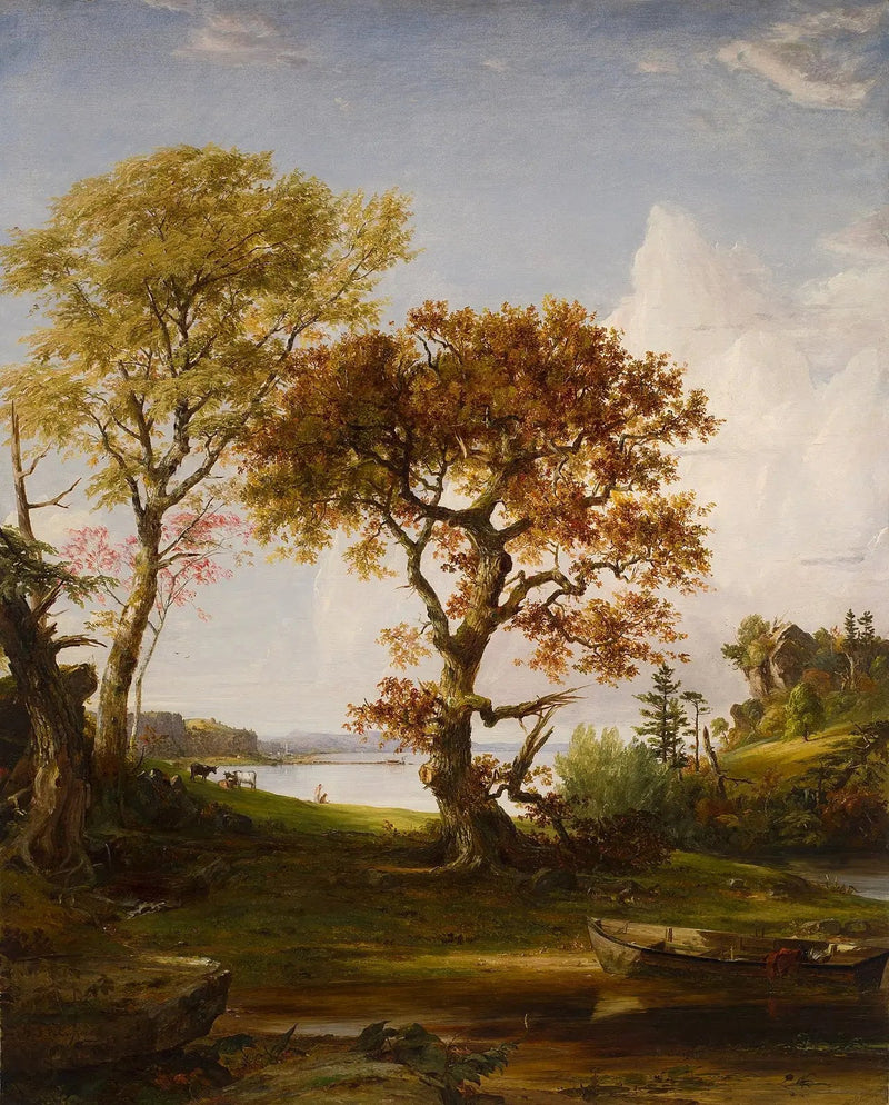 L'Hudson a Piermont - Jasper Francis Cropsey