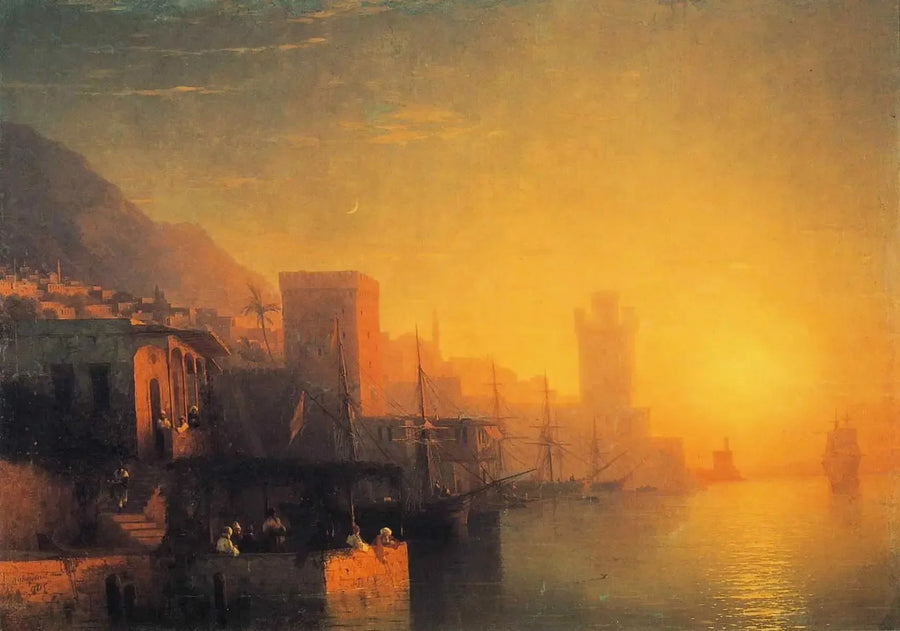 L'isola di Rodi - Ivan Aïvazovski