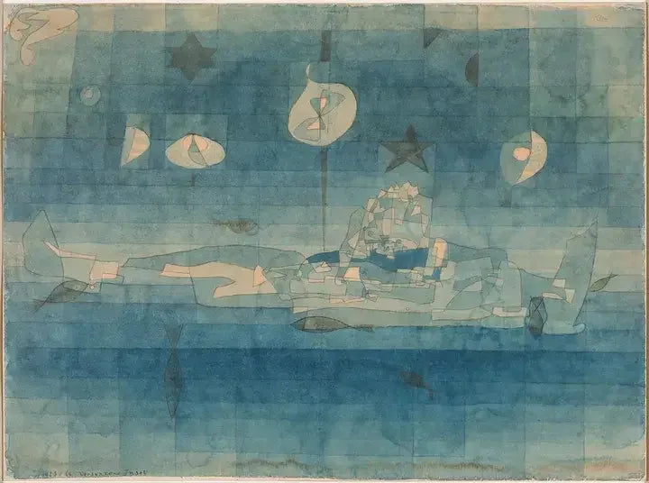 L'Isola sommersa - Paul Klee