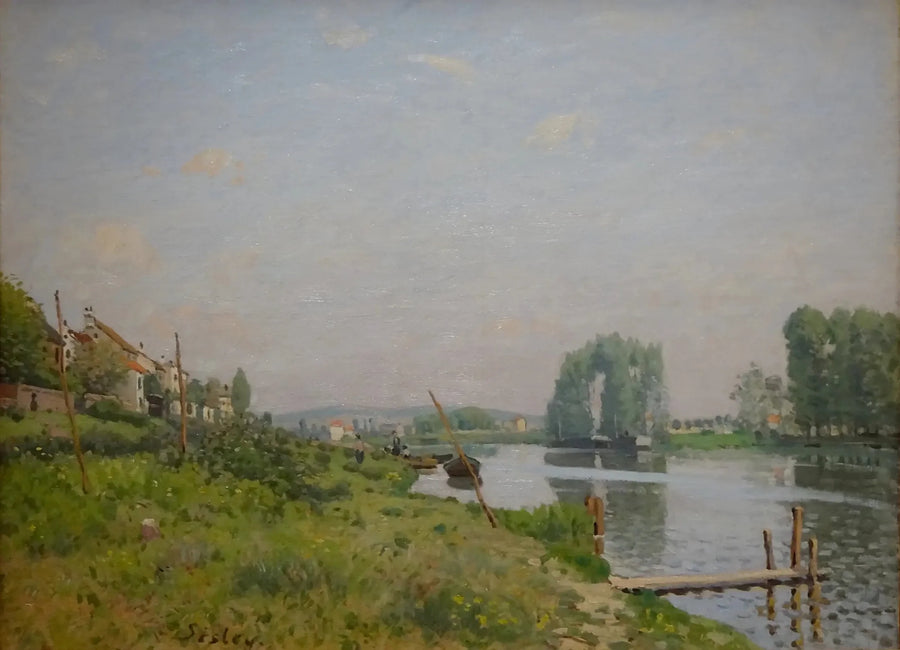 L'Isola di Saint-Denis - Alfred Sisley