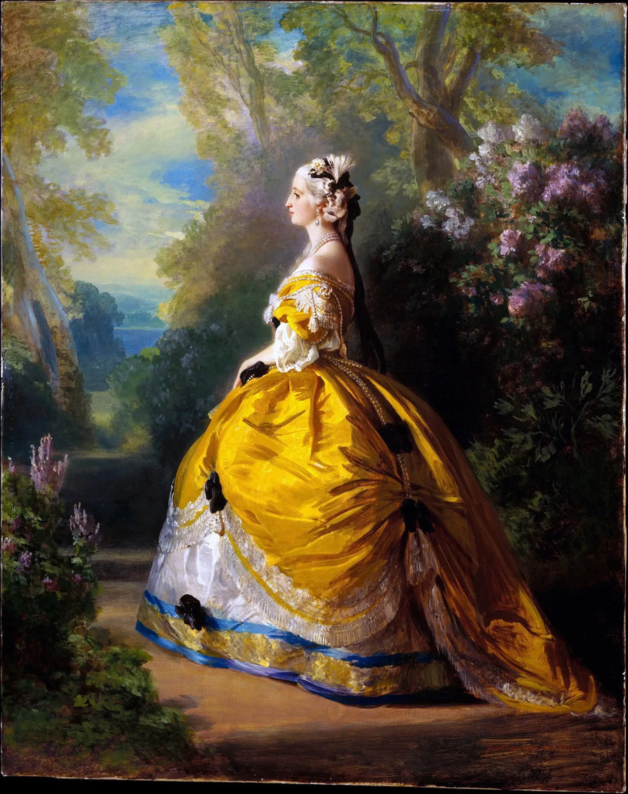 L'imperatrice Eugénie a Maria Antonietta - Franz Xaver Winterhalter