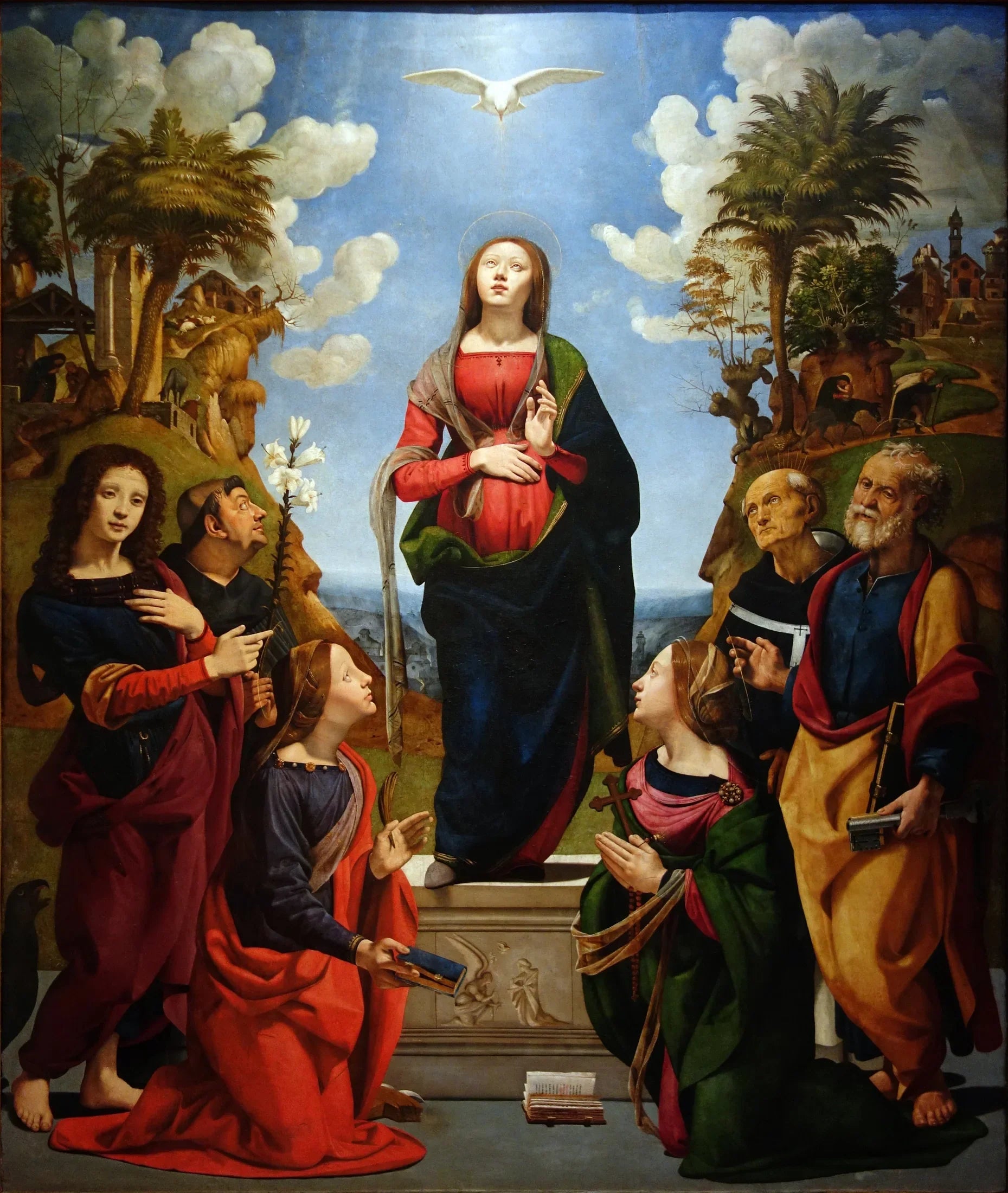 L'Incarnation du Christ - Piero di Cosimo image 1 copie de tableau peinte à la main