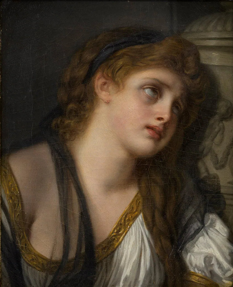 L'Inconsolabile - Jean-Baptiste Greuze