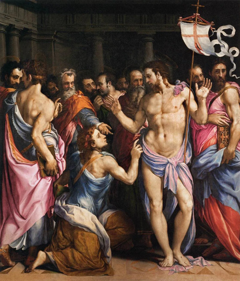 L'incredulità di san Tommaso - Francesco Salviati