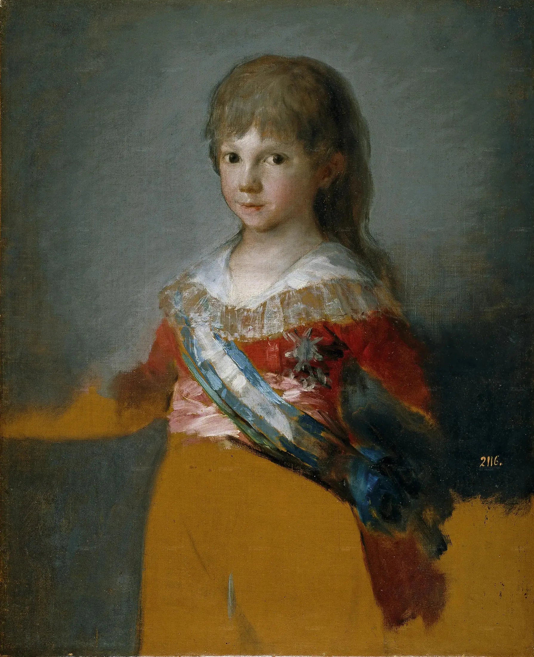 L'Infant François de Paule - Francisco de Goya image 1 reproduction artisanale de tableau