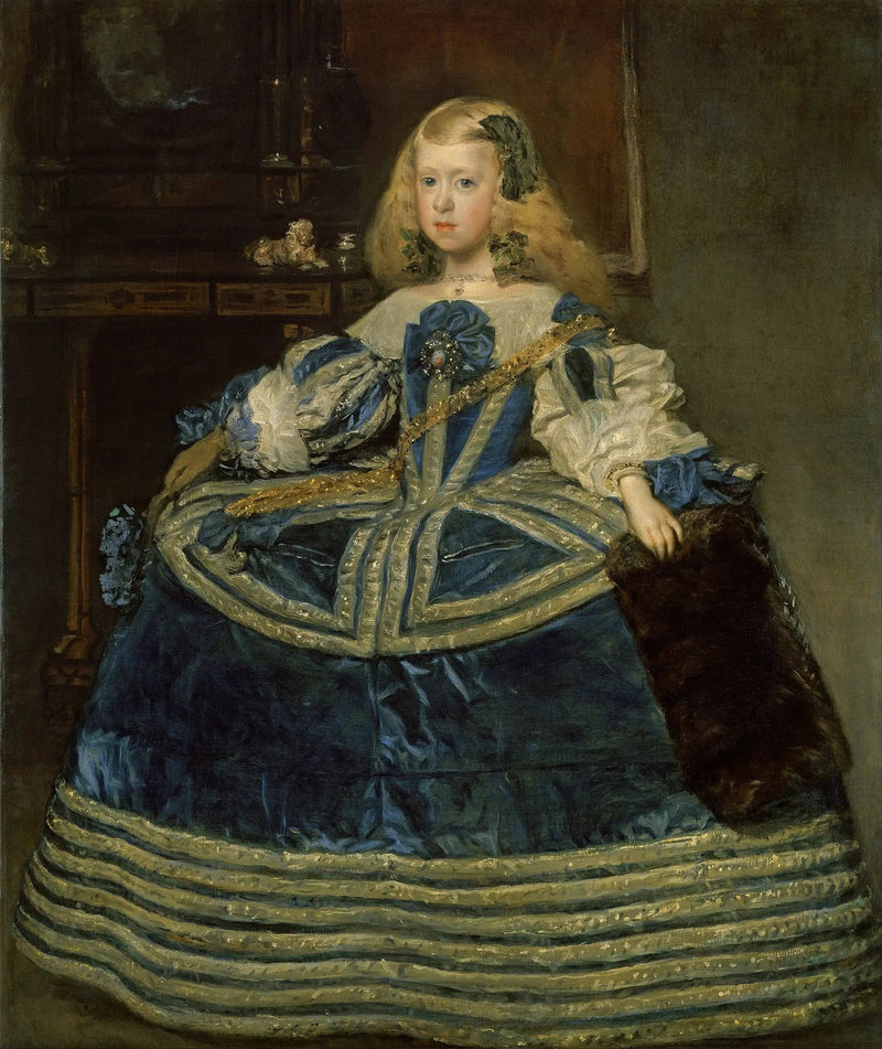 L'Infante Marguerite in blu - Diego Velázquez