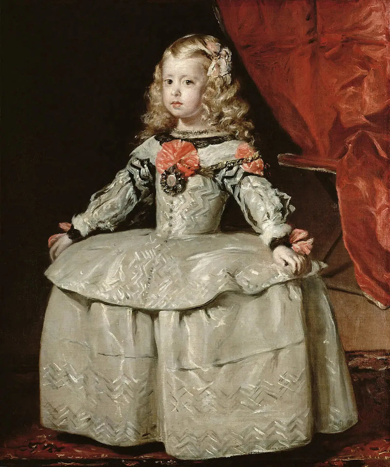 L'Infante Marguerite in abito bianco - Diego Velázquez
