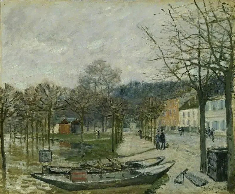 L'inondazione a Port-Marly - Alfred Sisley