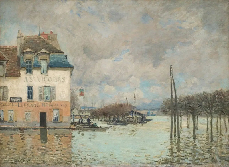 L'inondazione a Port-Marly - Alfred Sisley