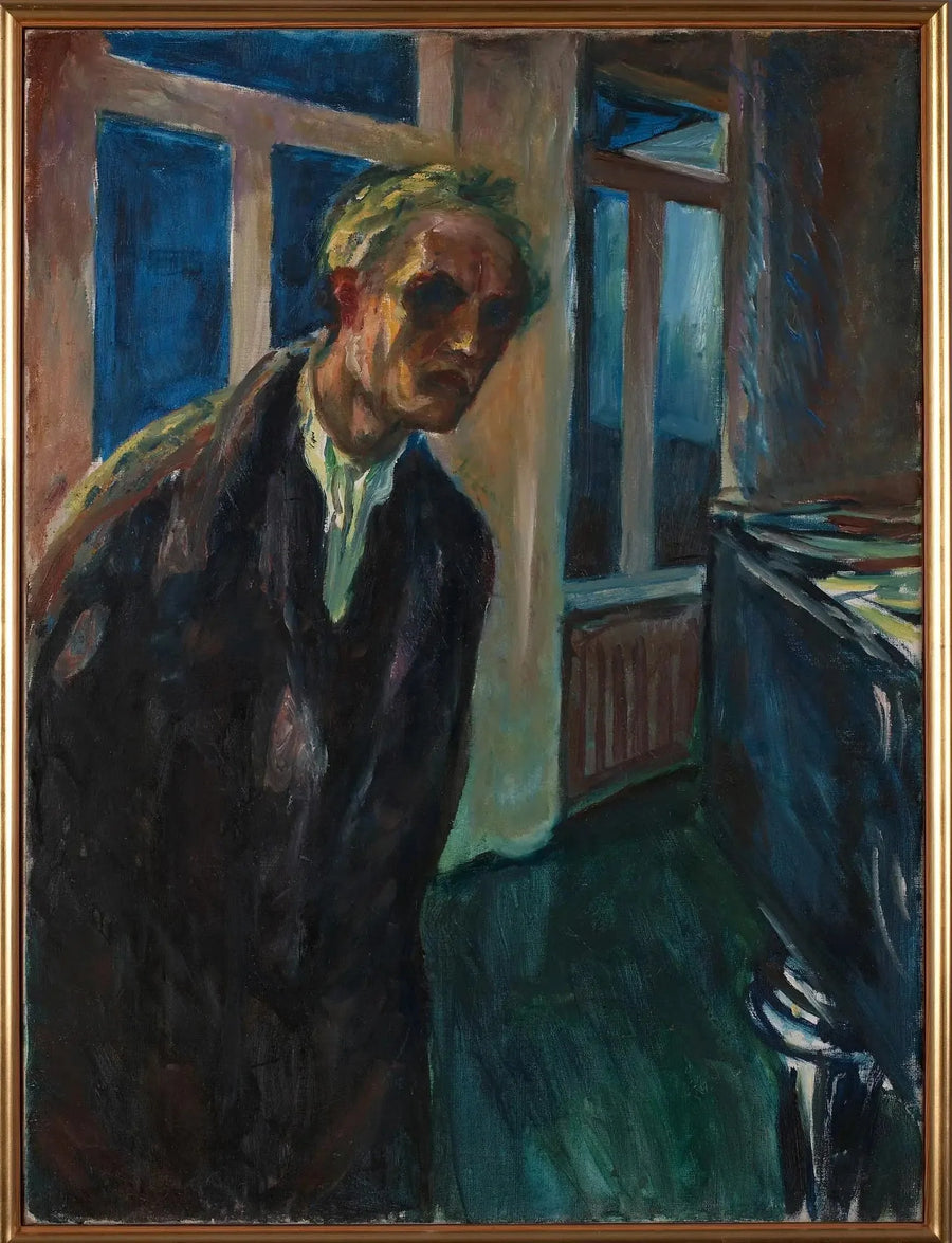 L'Insonne (autoritratto) - Edvard Munch