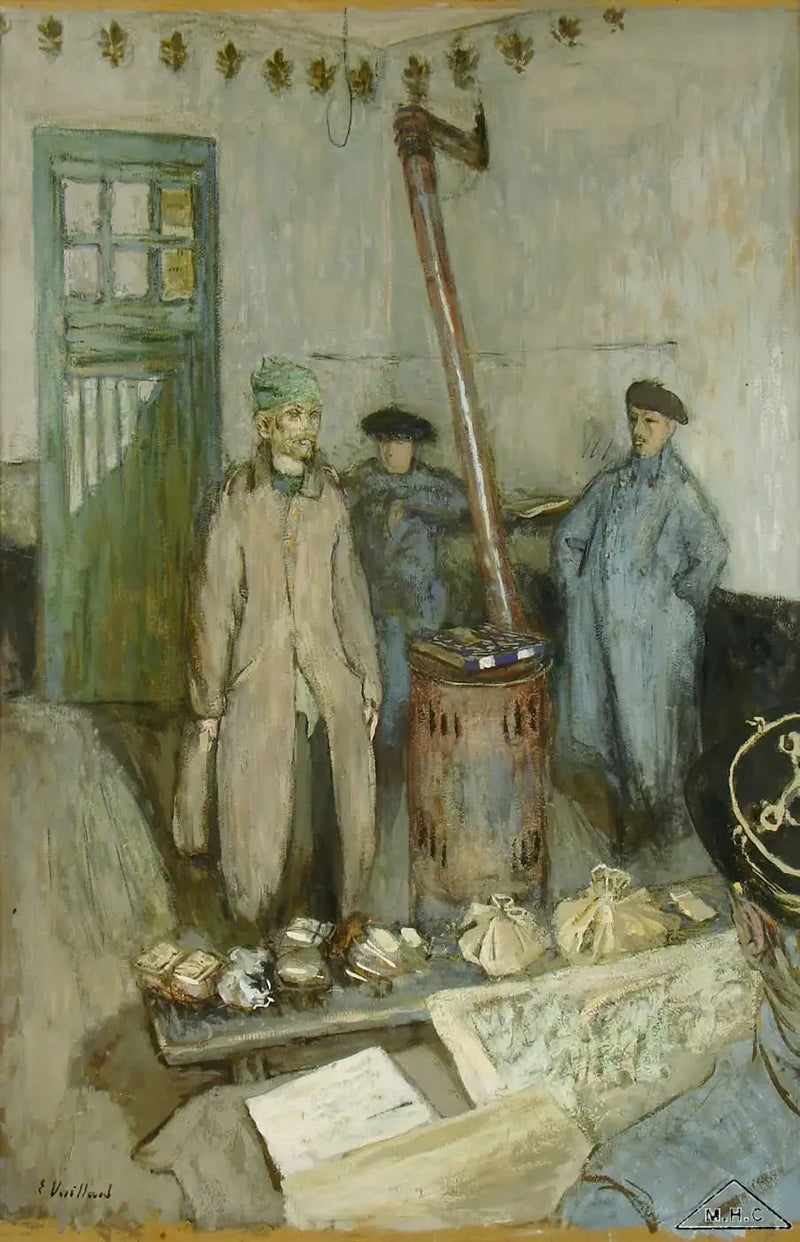 L'interrogatorio del prigioniero - Édouard Vuillard