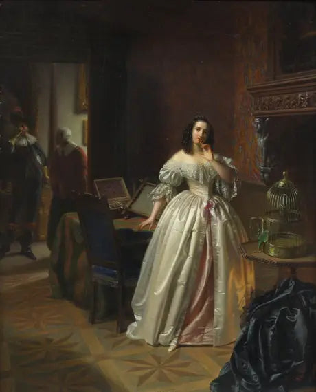 L'ospite - Eugène Delacroix