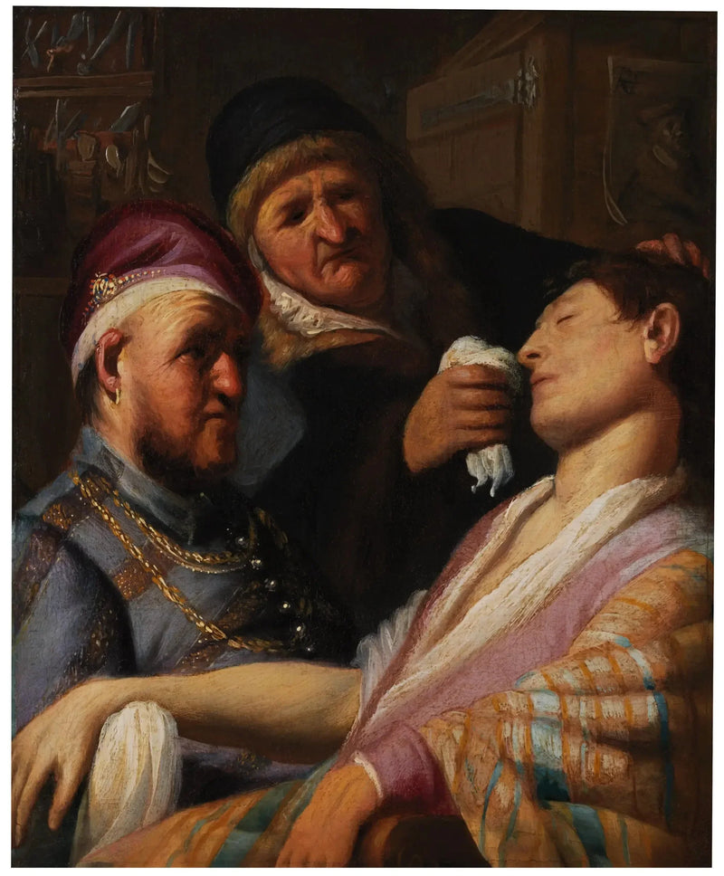 L'Olfatto, o il paziente inconscio - Rembrandt
