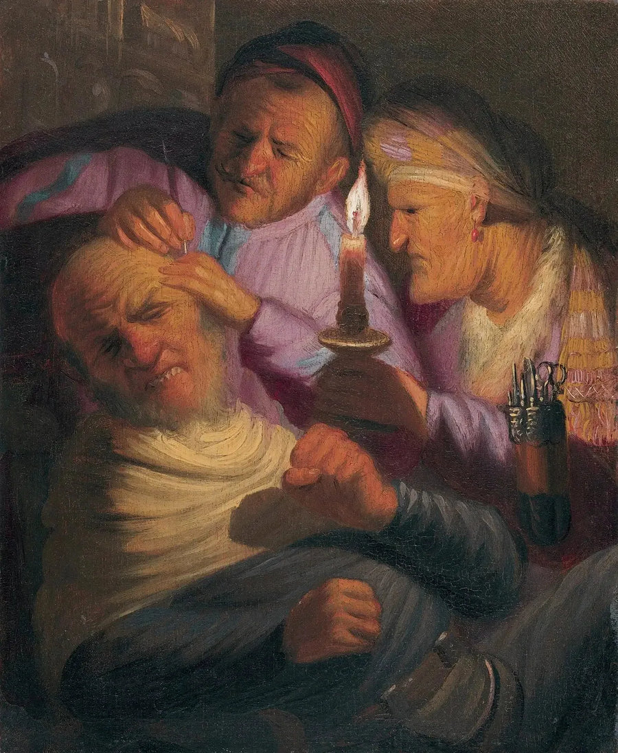 L'Operazione (Allegoria del Tocco) - Rembrandt