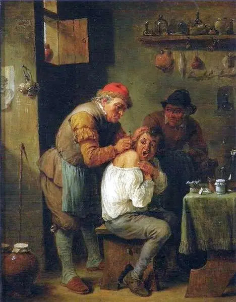 L'Opération. - David Teniers il Giovane