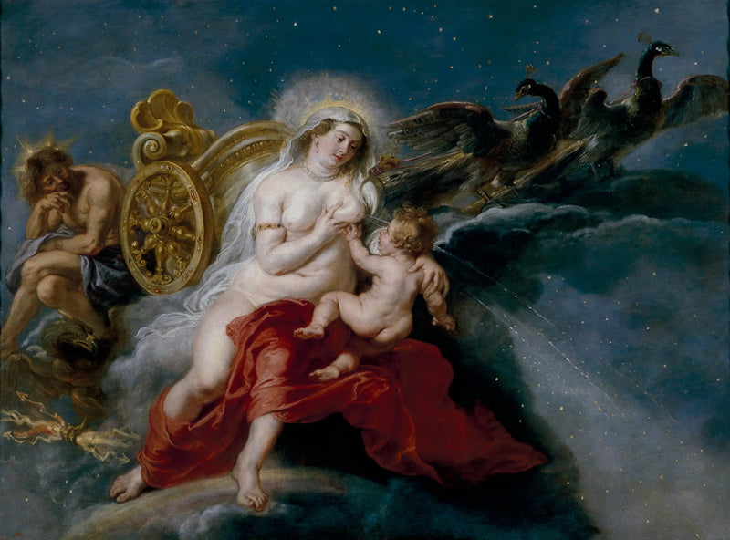 L'Origine della Via Lattea - Peter Paul Rubens
