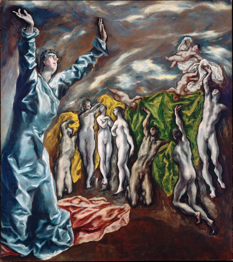 L'apertura della quinta sigillo - El Greco