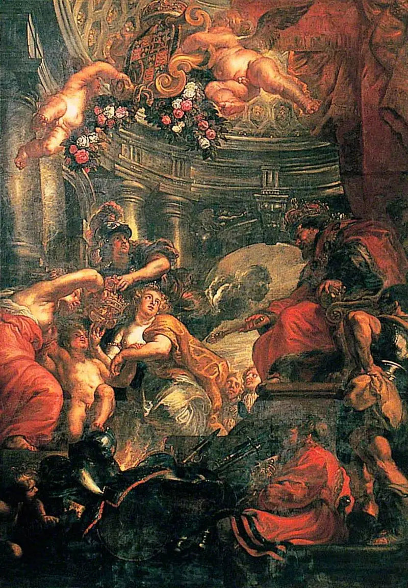 L'Unione delle corone d'Inghilterra e di Scozia - Peter Paul Rubens