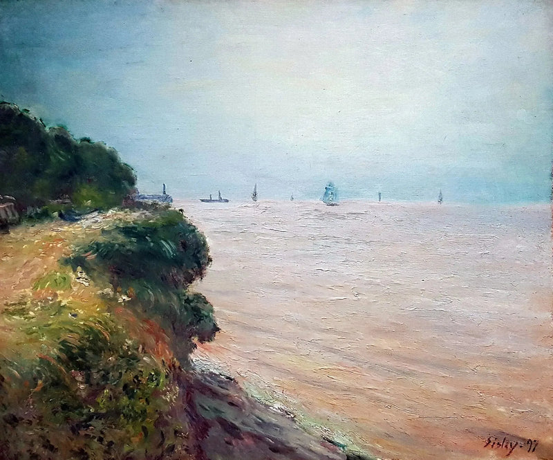 La Baia di Langland - Alfred Sisley