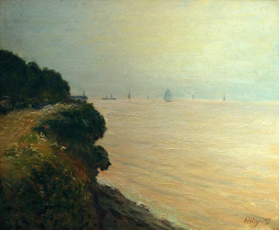La Baia di Langland - Alfred Sisley