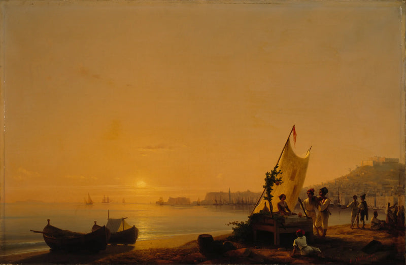 La baie di Napoli - Ivan Aïvazovski