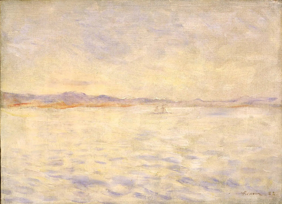 La baia di Napoli - Pierre-Auguste Renoir