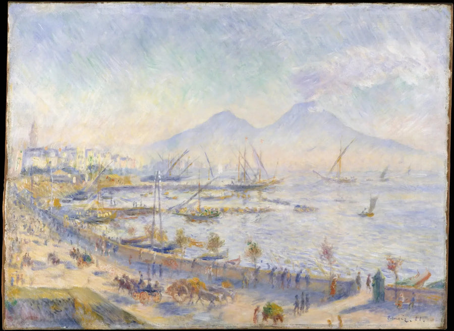 La baia di Napoli - Pierre-Auguste Renoir